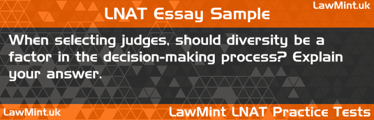 lnat essay model answers