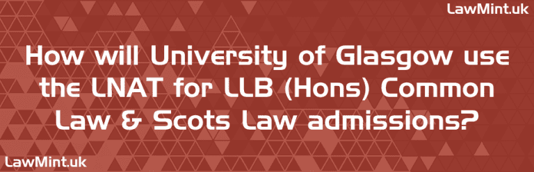 LNAT 2024 For University Of Glasgow LLB (Hons) Admissions 2024 And 2025 ...