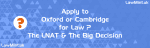 Oxford and Cambridge for studying Law the difficult choice for undergraduate law applicants